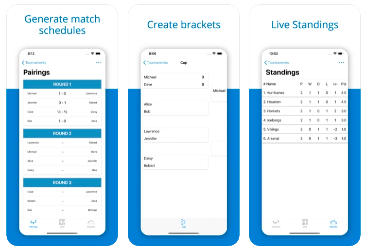 GitHub - xljiang/tournament-manager: An interactive Android app to manage  game tournaments. The app allows referees to easily add participants,  generate match schedule, manage results, and view statistics, etc.